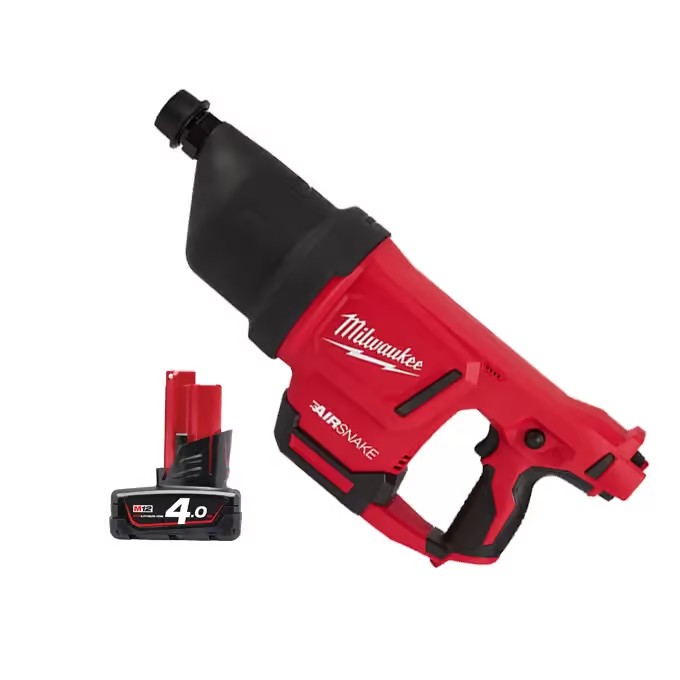 Máy Thông Tắc Hơi Milwaukee M12 DCAG-0C Thông Tắc 10.6m, áp 50psi