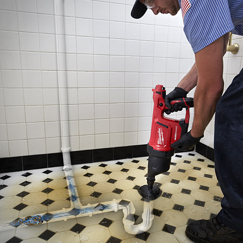Máy Thông Tắc Hơi Milwaukee M12 DCAG-0C Thông Tắc 10.6m, áp 50psi