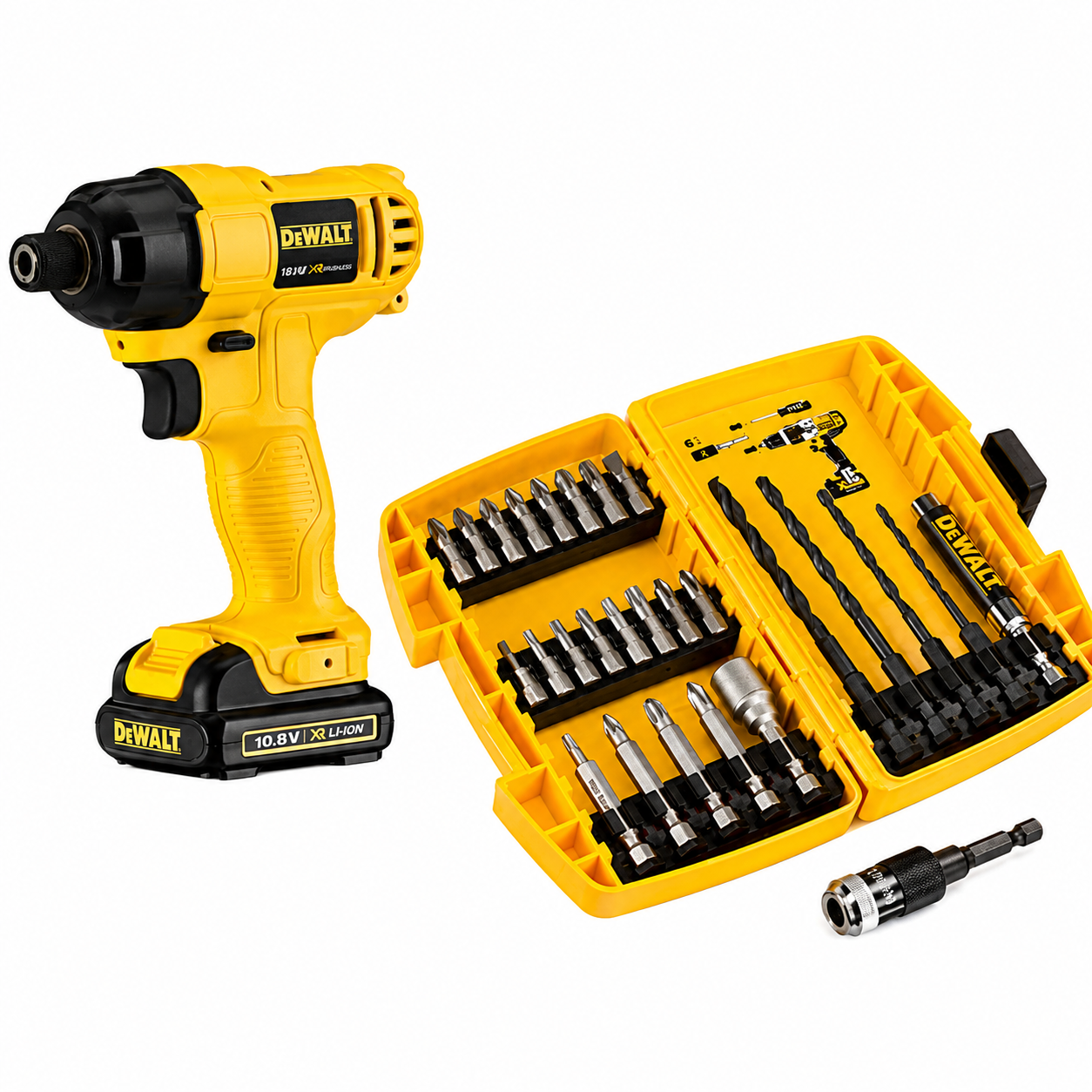 Máy Vặn Vít Pin 10.8V Dewalt DCF805C2A-B1 Chính Hãng, Tốc Độ 2450 vp