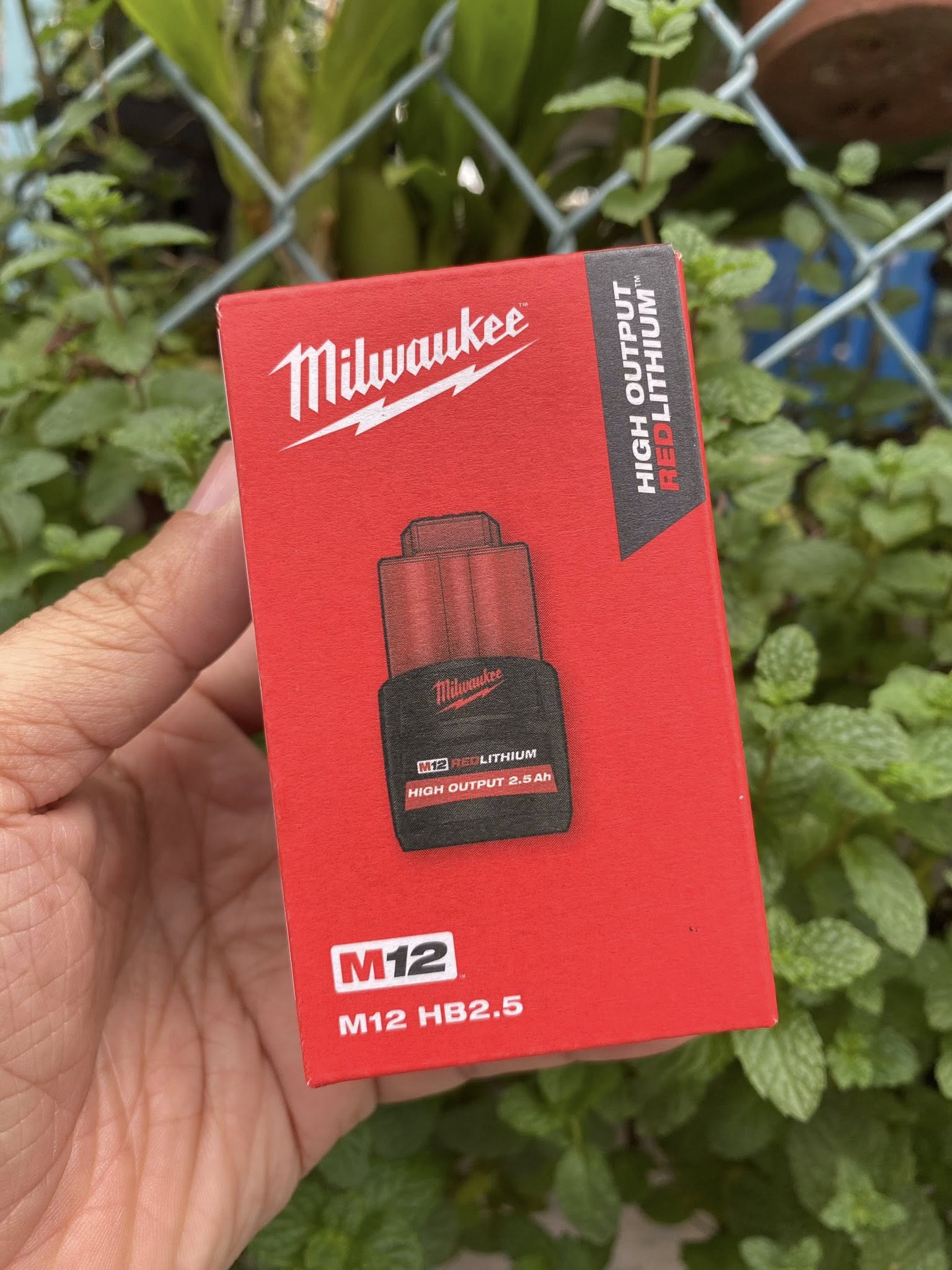 Pin Milwaukee M12HB2.5 High Output 12V 2.5Ah