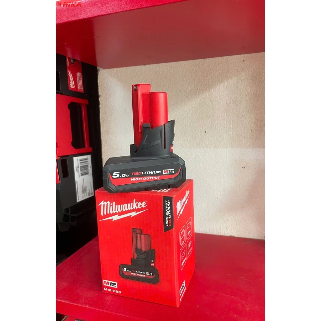 Pin Milwaukee M12HB5 High Output 12V 5.0Ah