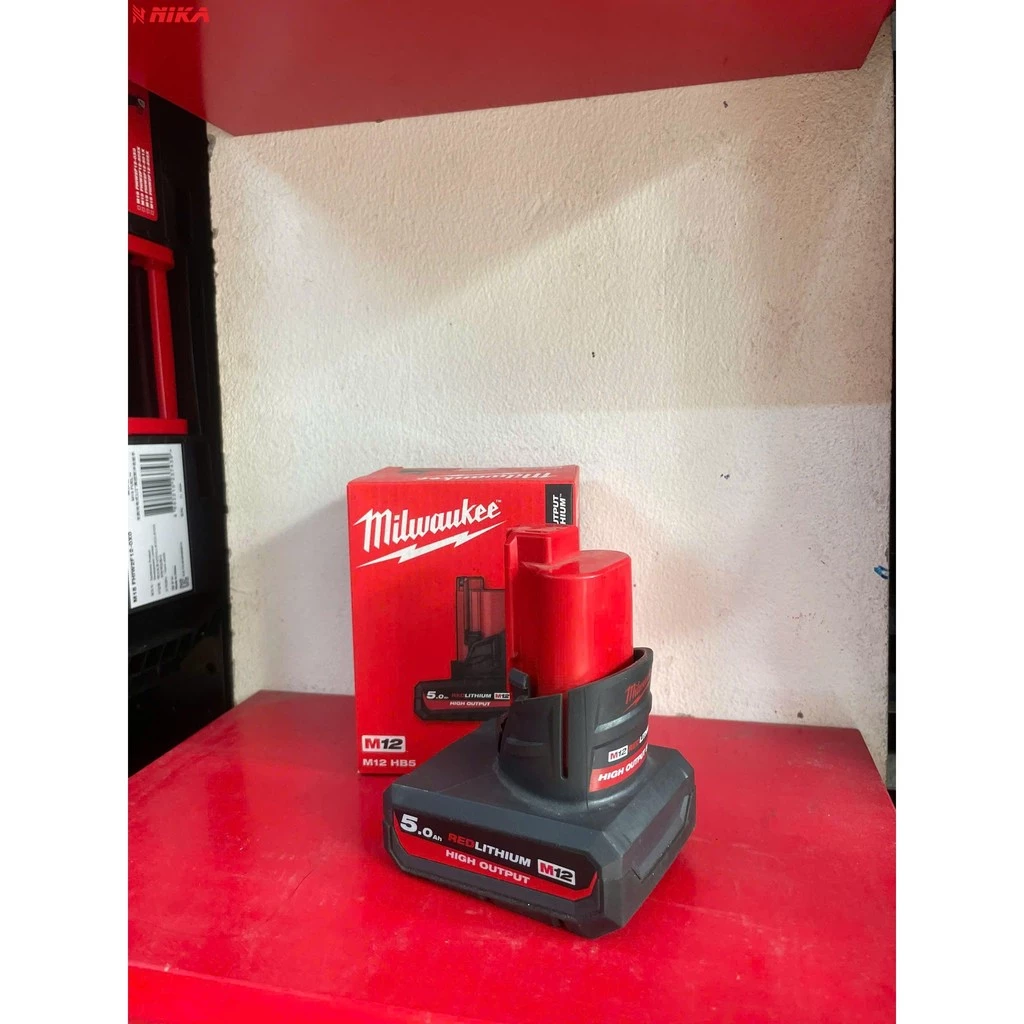 Pin Milwaukee M12HB5 High Output 12V 5.0Ah