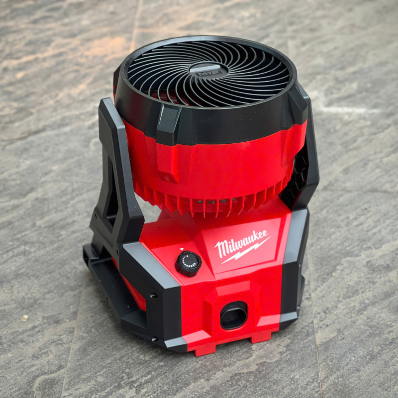 Quạt Chạy Pin Milwaukee M18 AFG2-0 Kết Nối PACKOUT, Lưu Lượng 1.444m³/h