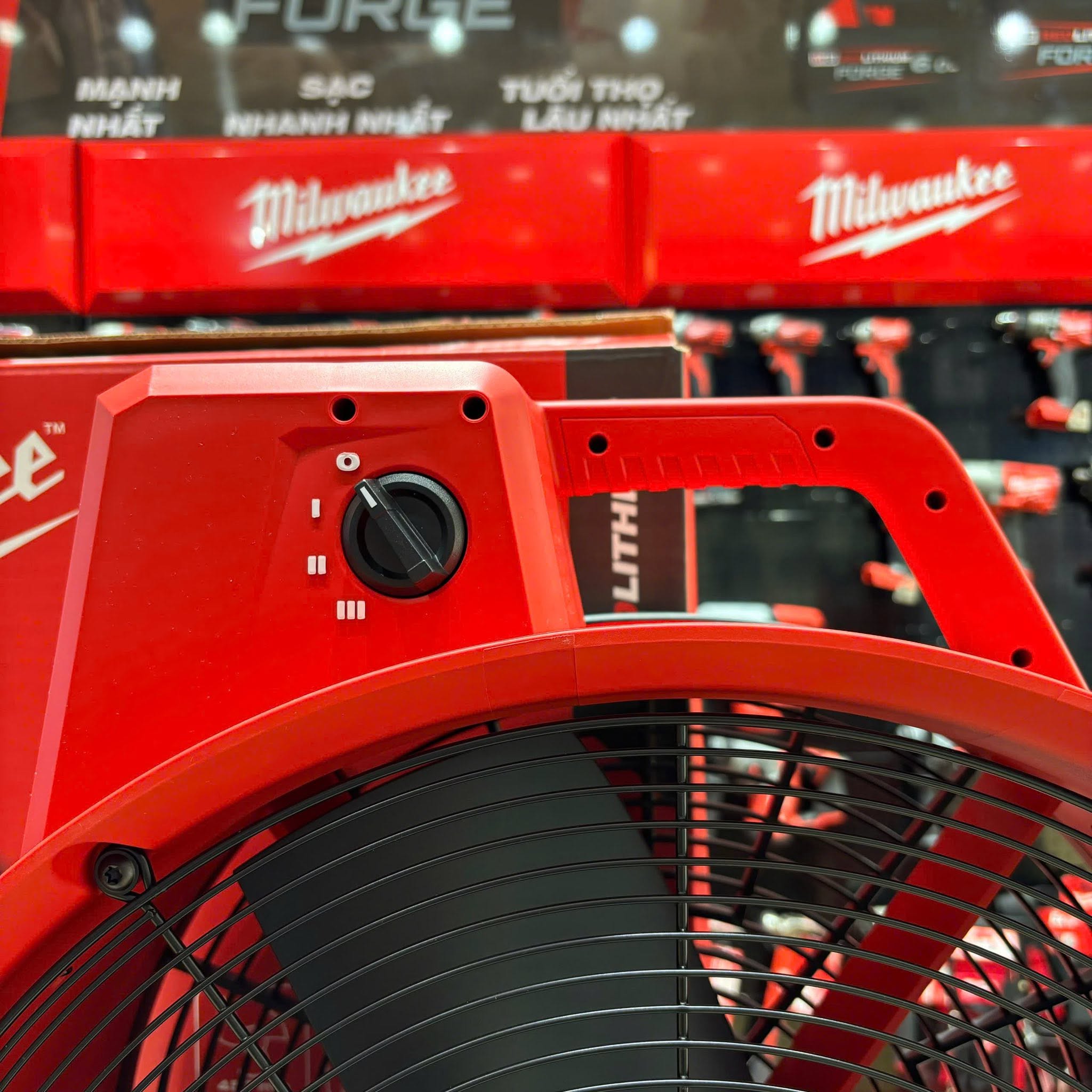 Quạt Công Nghiệp Milwaukee M18 ARFHP-0, Lưu Lượng 5.775m³/h, Dùng Pin/AC
