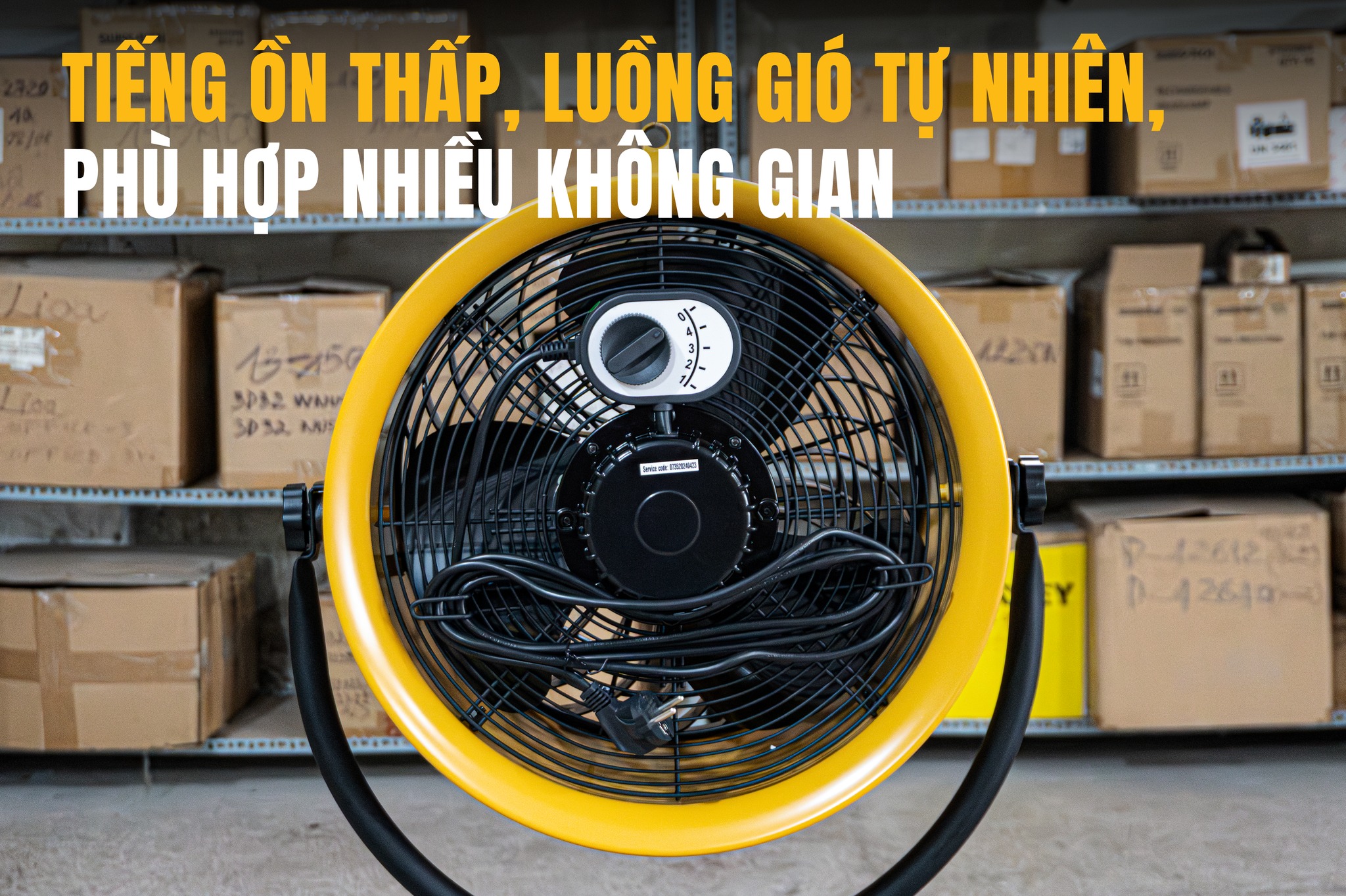 Quạt đứng công nghiệp Caterpillar 14 inch HVPD-14AC 8
