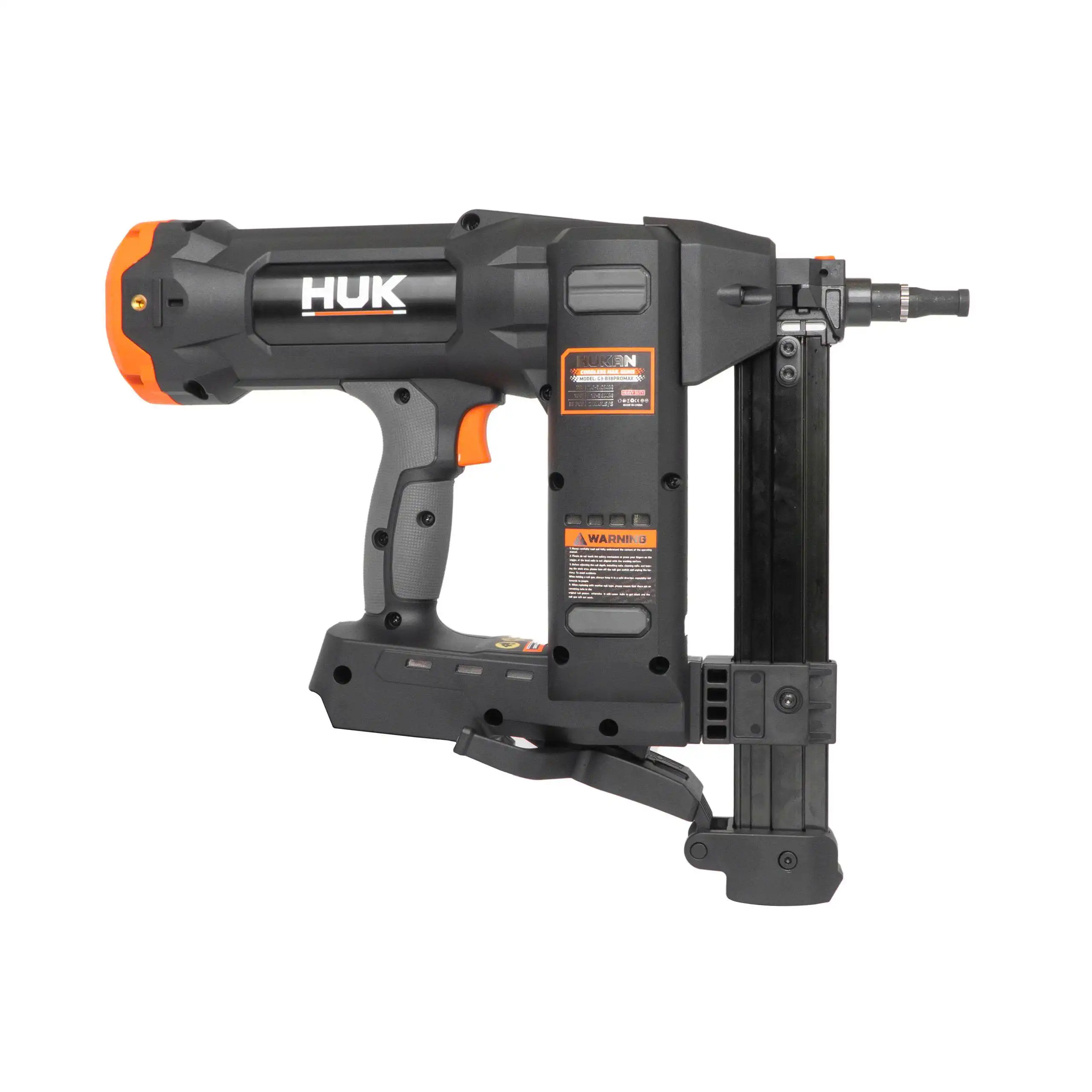 Súng bắn đinh bê tông pin 100J Hukan G3-B38PROMAX, Không chổi than