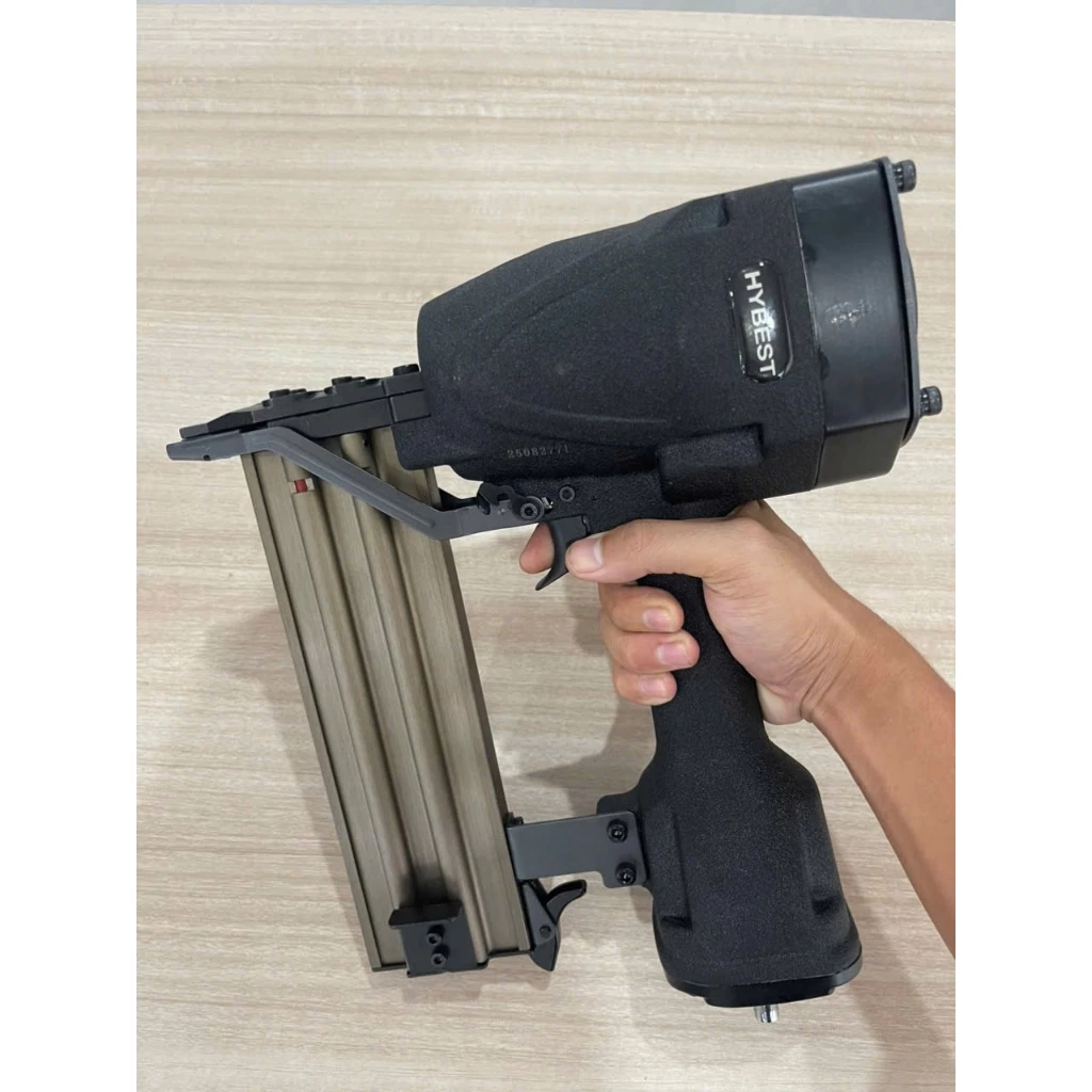 Súng Bắn Đinh Thẳng Khí Nén Hybest ST64L - Dùng Đinh 18-64mm, Chính Hãng