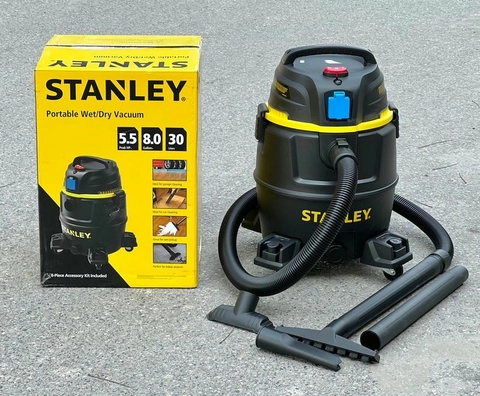 Máy Hút Bụi 4 Chức Năng - Khô/Ướt/Thổi + Hổ Trợ Dùng Chung Powertools - Stanley USA - SXV19403PE-8AB - 30L