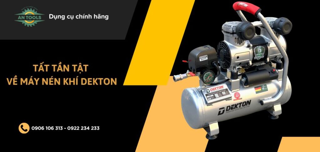 Tất tần tật về máy nén khí Dekton