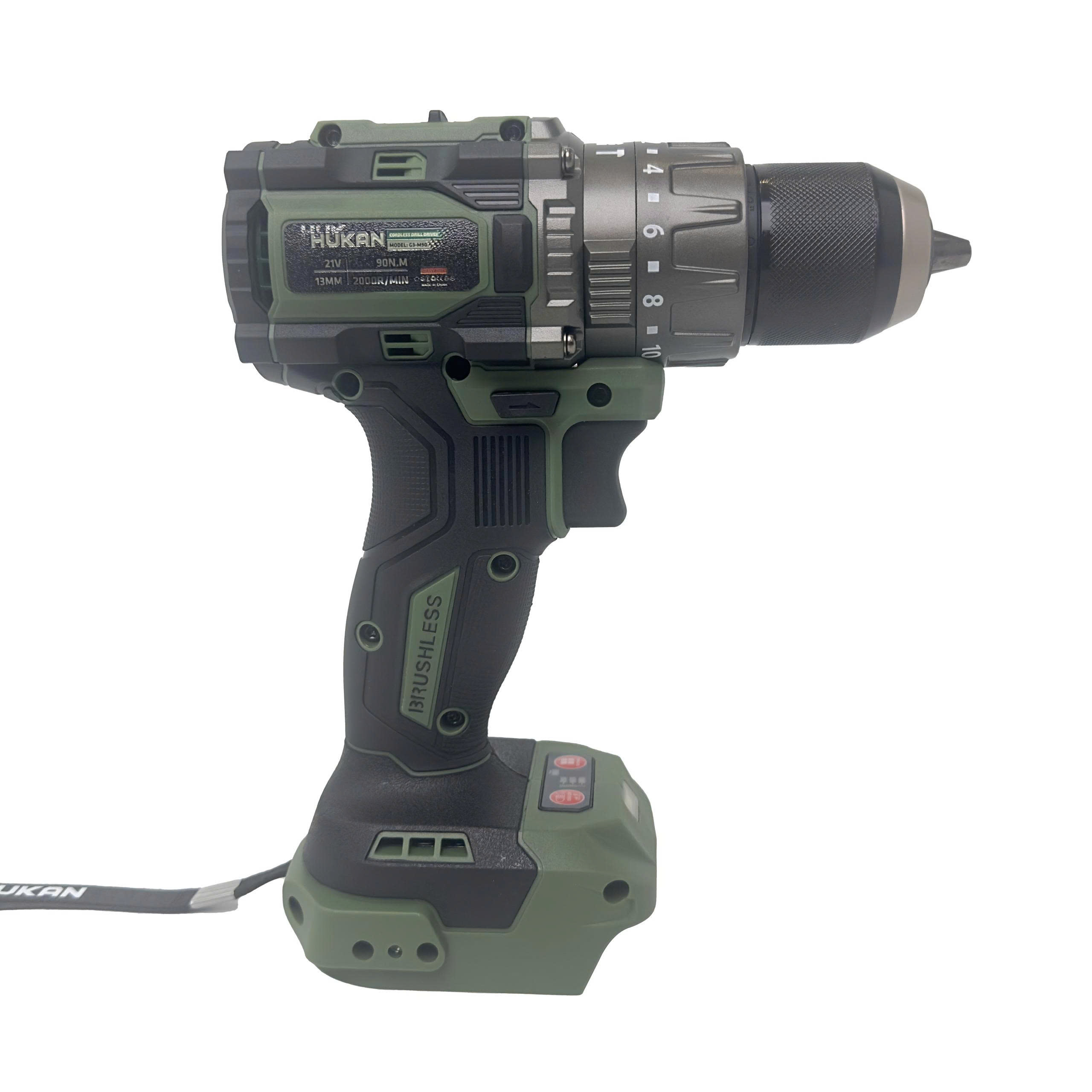 Thân máy khoan pin màu xanh xám GEN 3 G3-M90