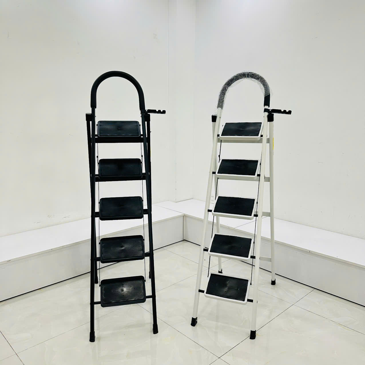 Thang Ghế 5 Bậc SUMIKA A305 - Thép Bền, Tải 150kg, Chuẩn EN131