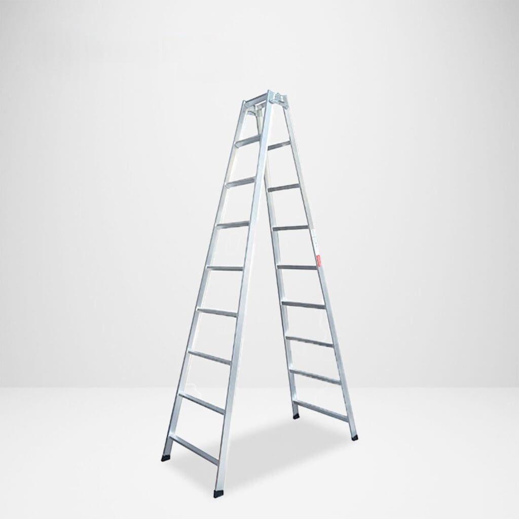 Thang Nhôm Chữ A Cao 2m6 9 Bậc Poongsan PS-2090, Chính Hãng Nhập Khẩu Hàn Quốc PS 2090
