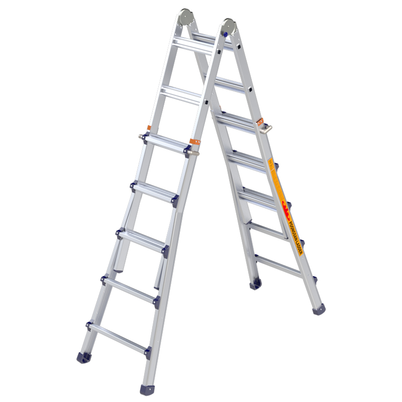 Thang Nhôm Chữ A Rút 2m65 Poongsan PS-45, Tải Trọng 120Kg