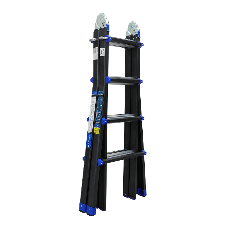 Thang Nh&ocirc;m Gấp đa Năng 4 đoạn Advindeq AML44B - Nh&ocirc;m 6063