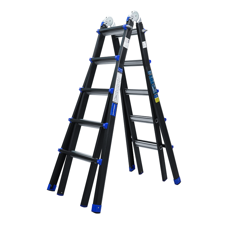 Thang Nhôm Gấp đa Năng 4 đoạn Advindeq AML45B - Nhôm 6063, Tải 150kg