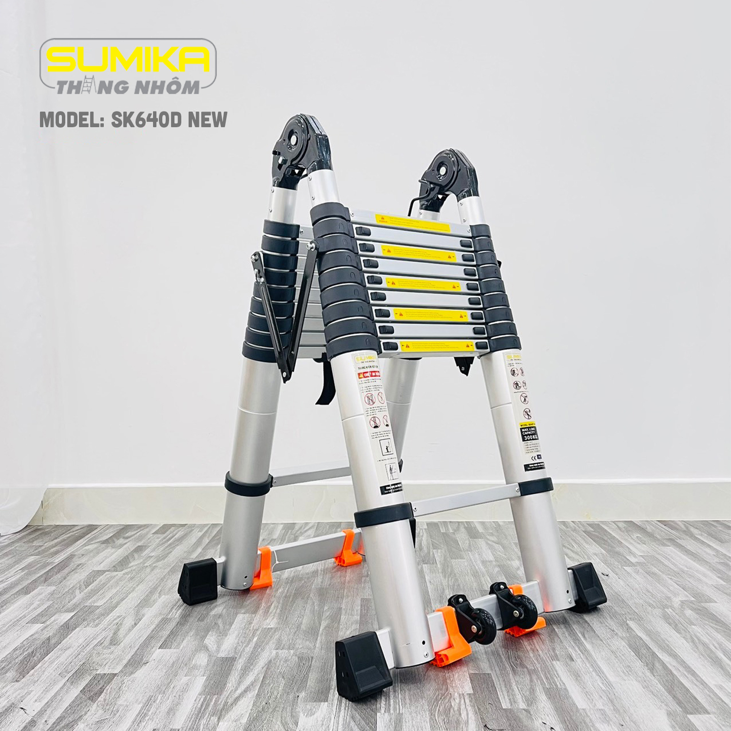 Thang Nh&ocirc;m R&uacute;t Chữ A SUMIKA SK640D NEW