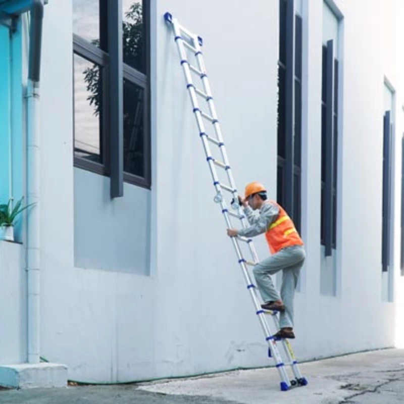 Thang Nhôm Rút Gọn (chữ A) Advindeq ADT707B Khóa Gấp Tự động, Tải 150kg