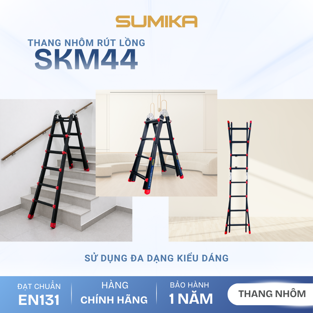 Thang Nhôm Rút Lồng SUMIKA SKM44