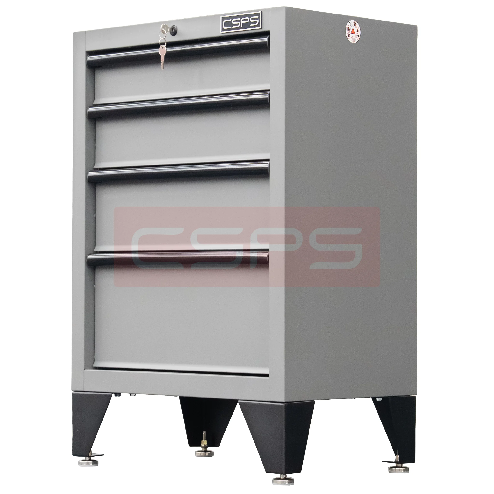Tủ Dụng Cụ CSPS 61cm - 04 Hộc Kéo Màu Xám, Model VNTC06104BD1