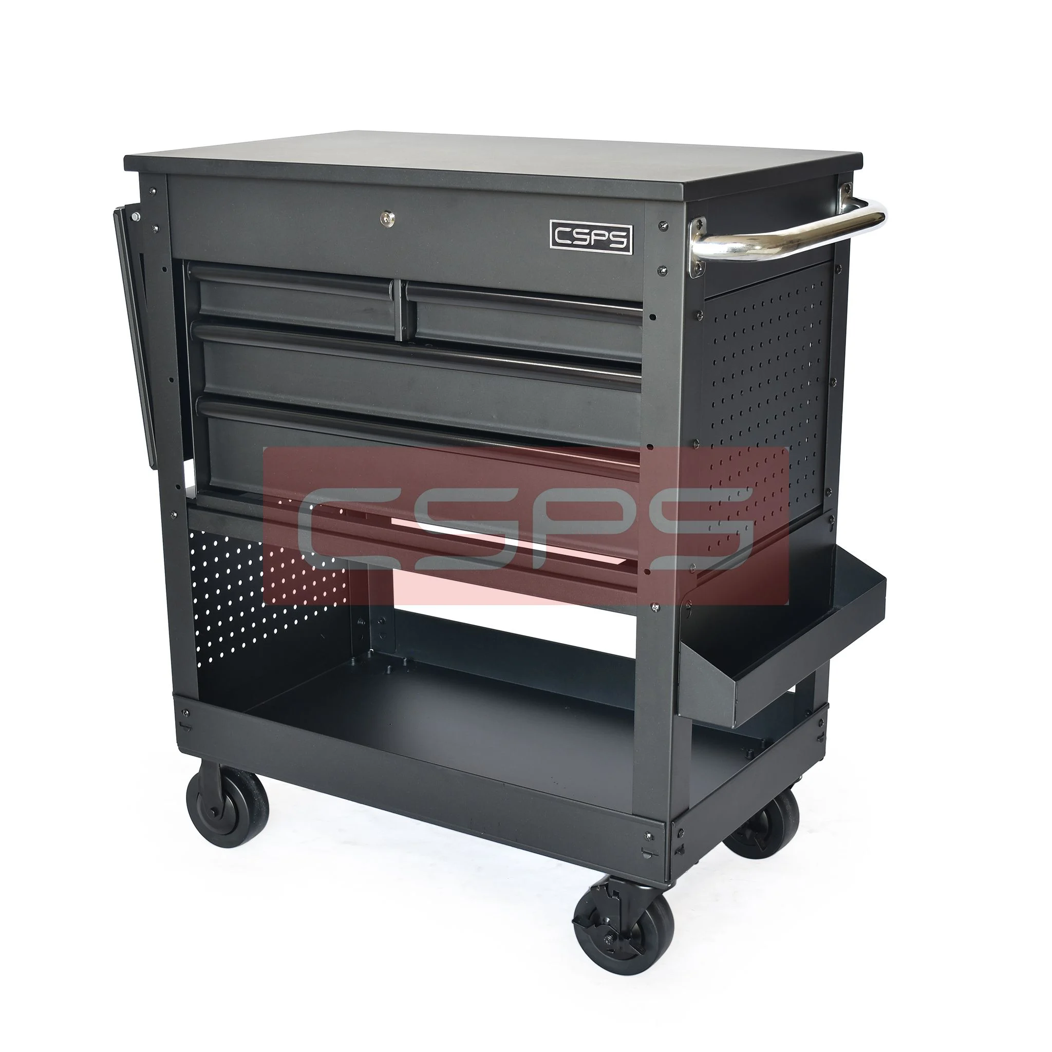 Tủ Dụng Cụ CSPS 84cm - 04 Hộc Kéo Tay Cầm Trắng, đen, VNUC8404BB3, VNUC8404BB4