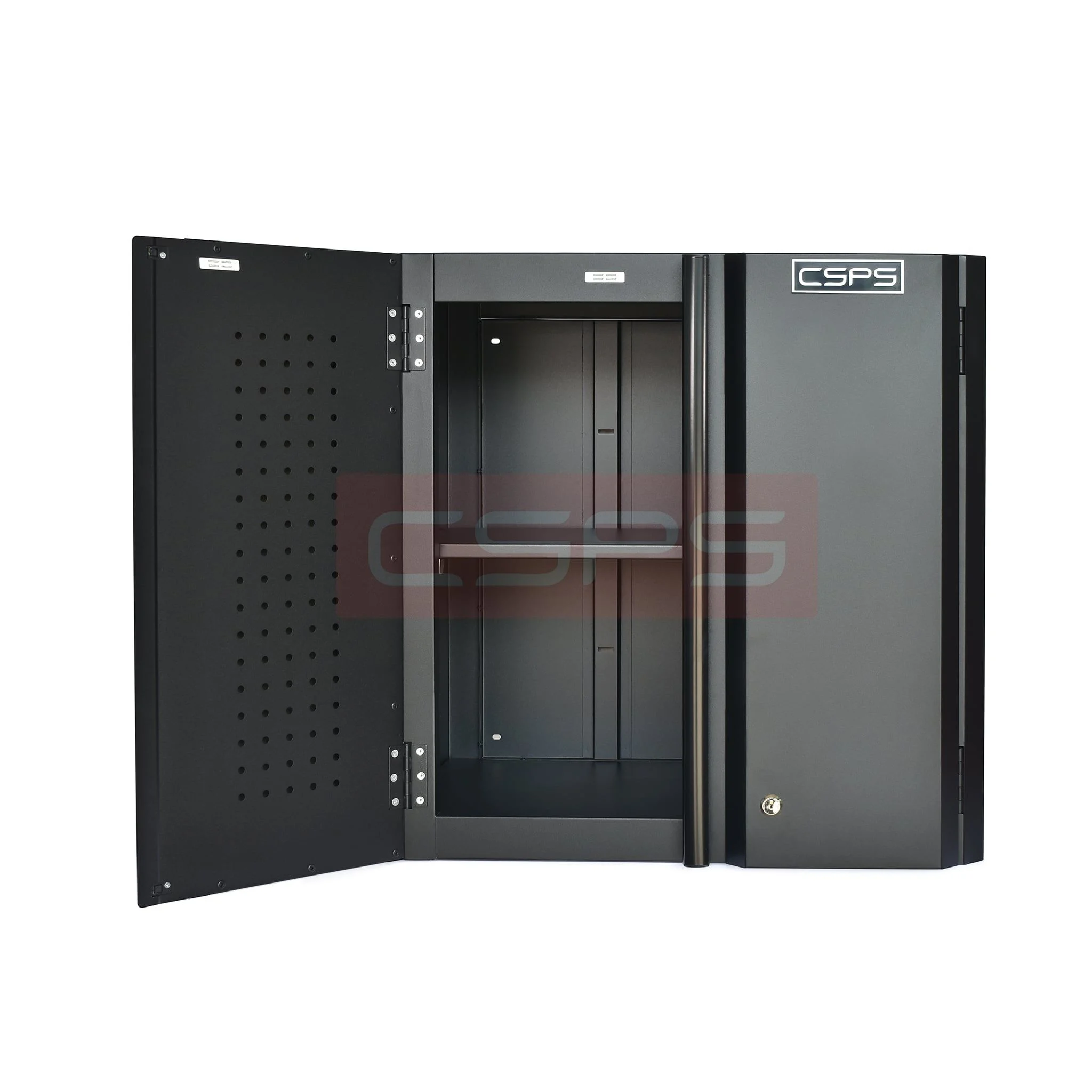 Tủ Dụng Cụ Treo Tường CSPS W61 X H45cm - 01 Ngăn Màu, đen VNWC061H45A1BB1, VNWC061H45A1BC1