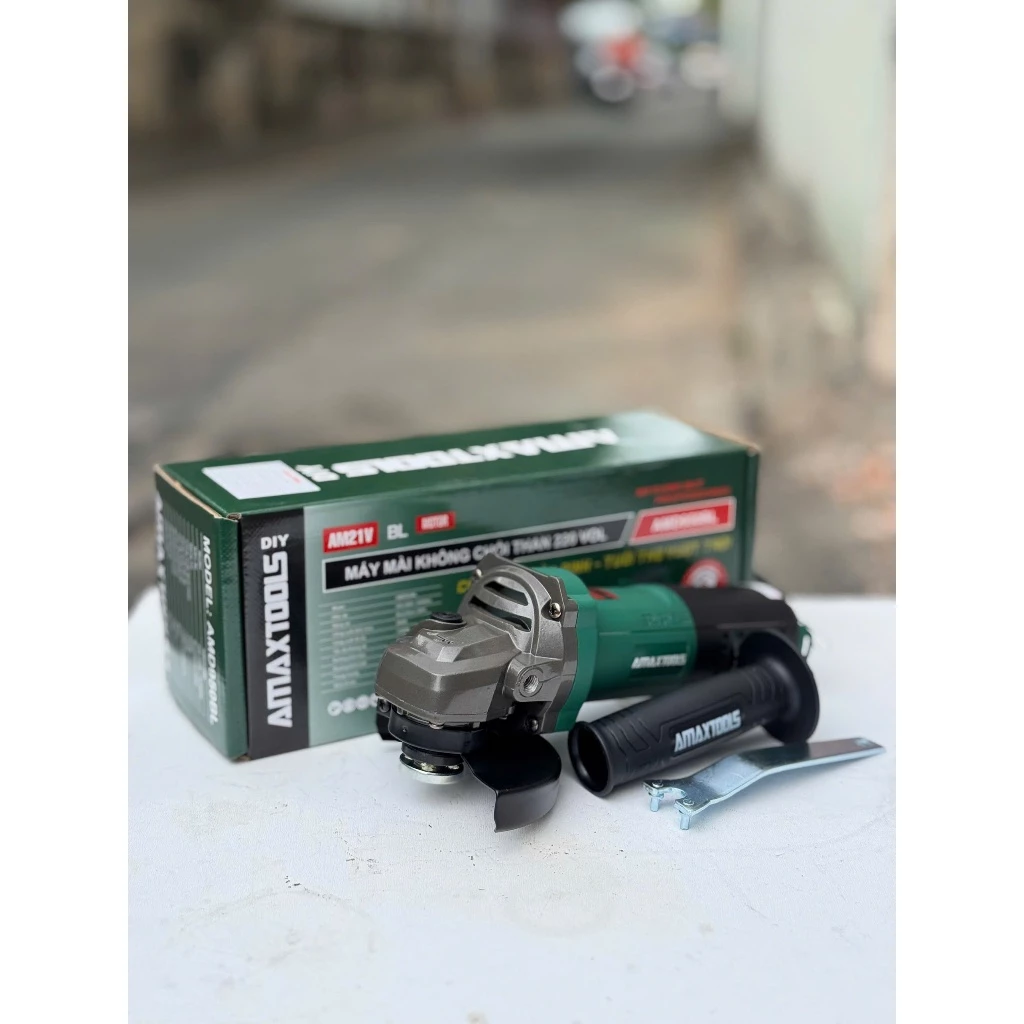 Máy mài điện BRUSHLESS AMAXTOOLS 950W-1300W model AMD950BL