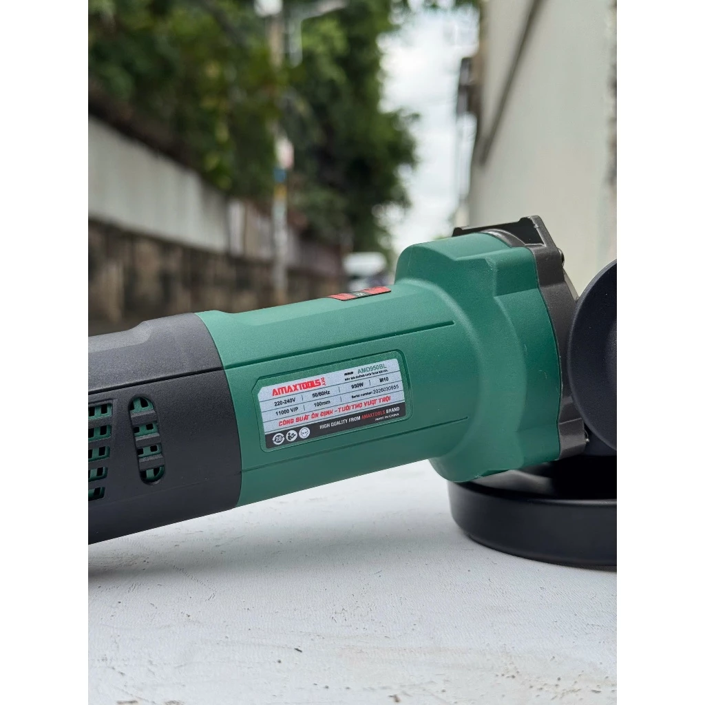 Máy mài điện BRUSHLESS AMAXTOOLS 950W-1300W model AMD950BL