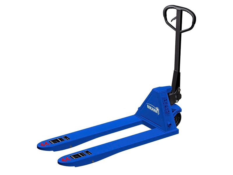 Xe Nâng Tay 2.5 Tấn Nikawa WFA-XNCR250 Càng Rộng 685mm, Dài 1220mm, Bảo Hành 12 Tháng