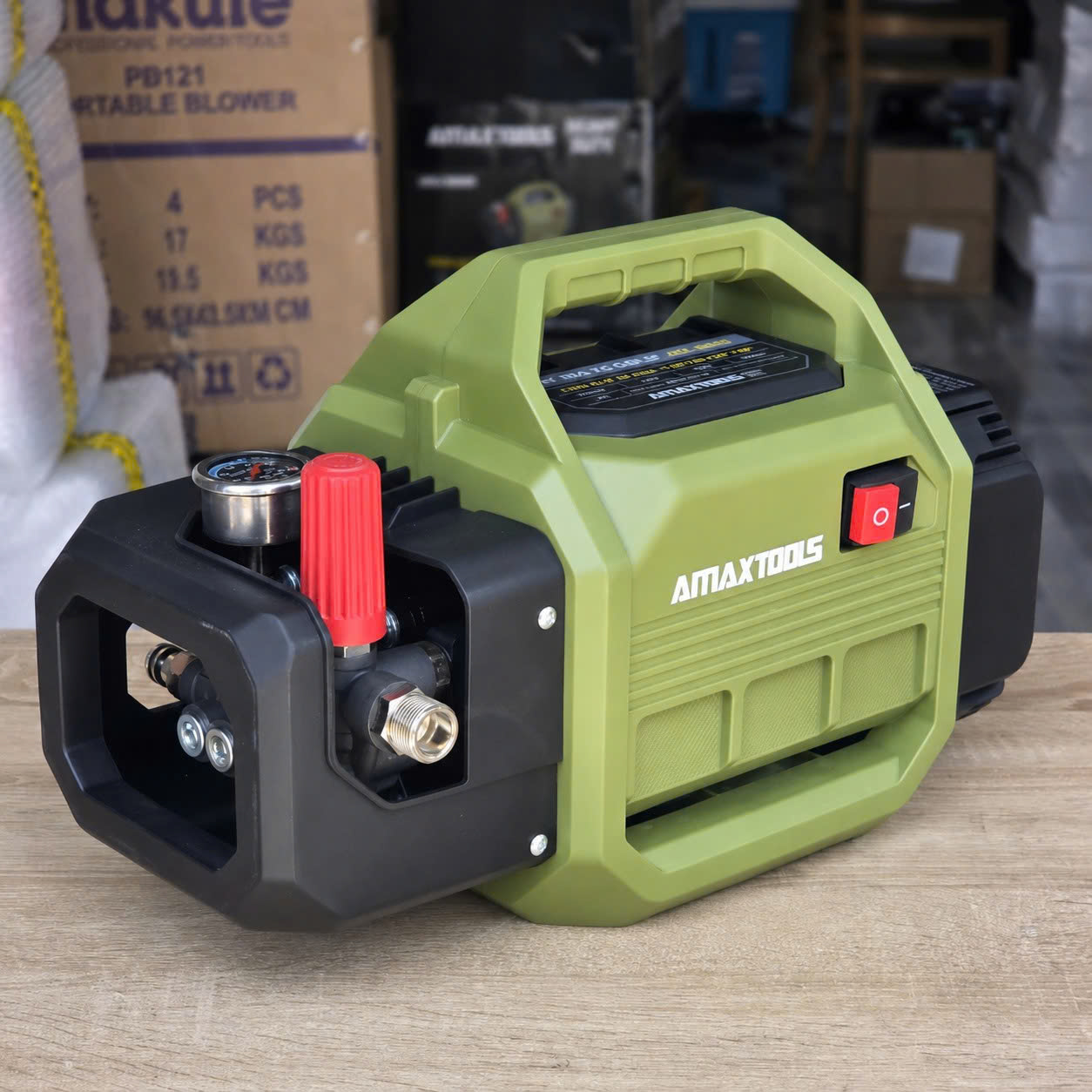Máy Rửa Xe Cao Áp Amaxtools ARX-2620 (2000W) – Áp Lực 190 Bar, Đầu Bơm Nhôm