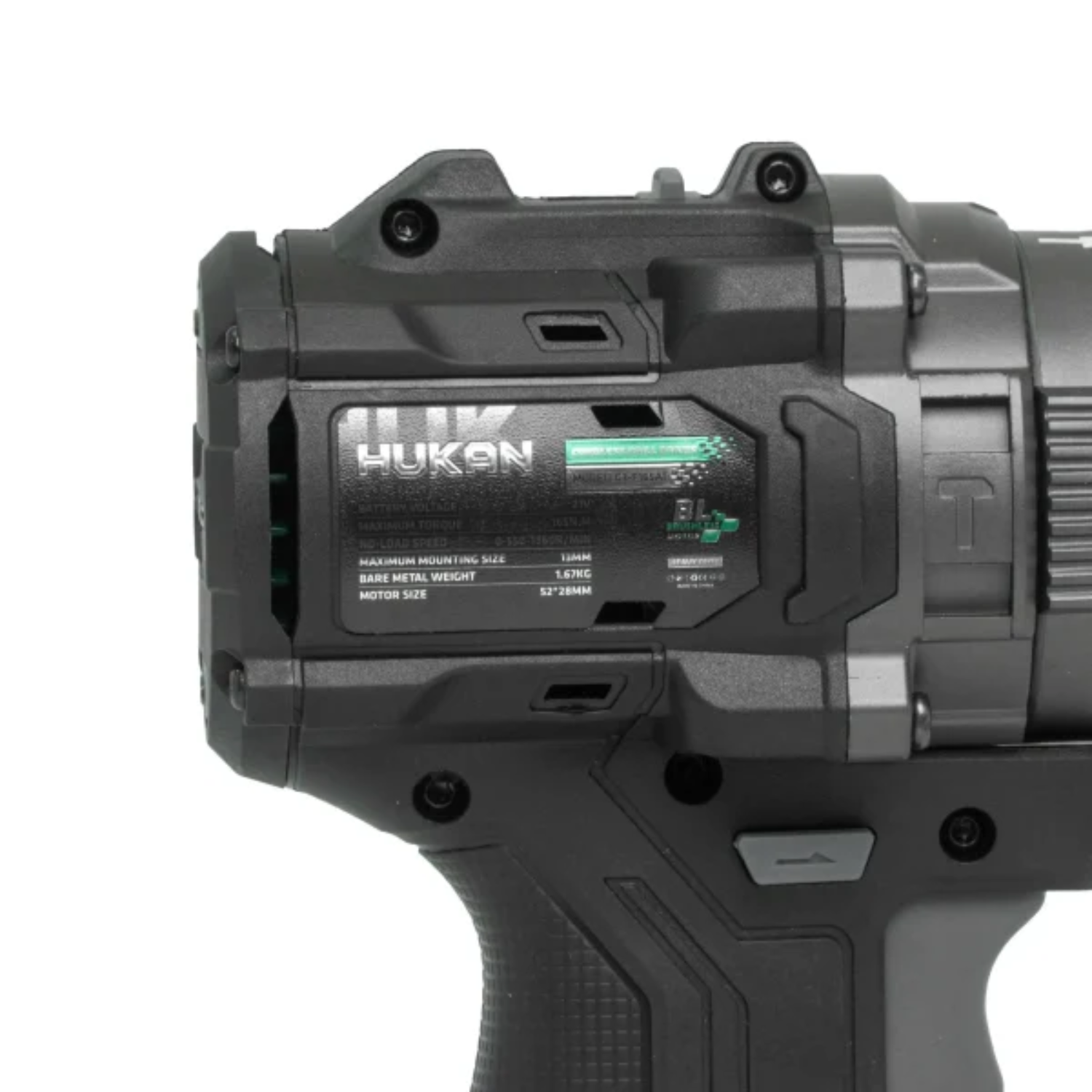 Thân Máy Khoan Pin 21V GEN 3 Hukan G3-F165AT, Lực Siết 165Nm