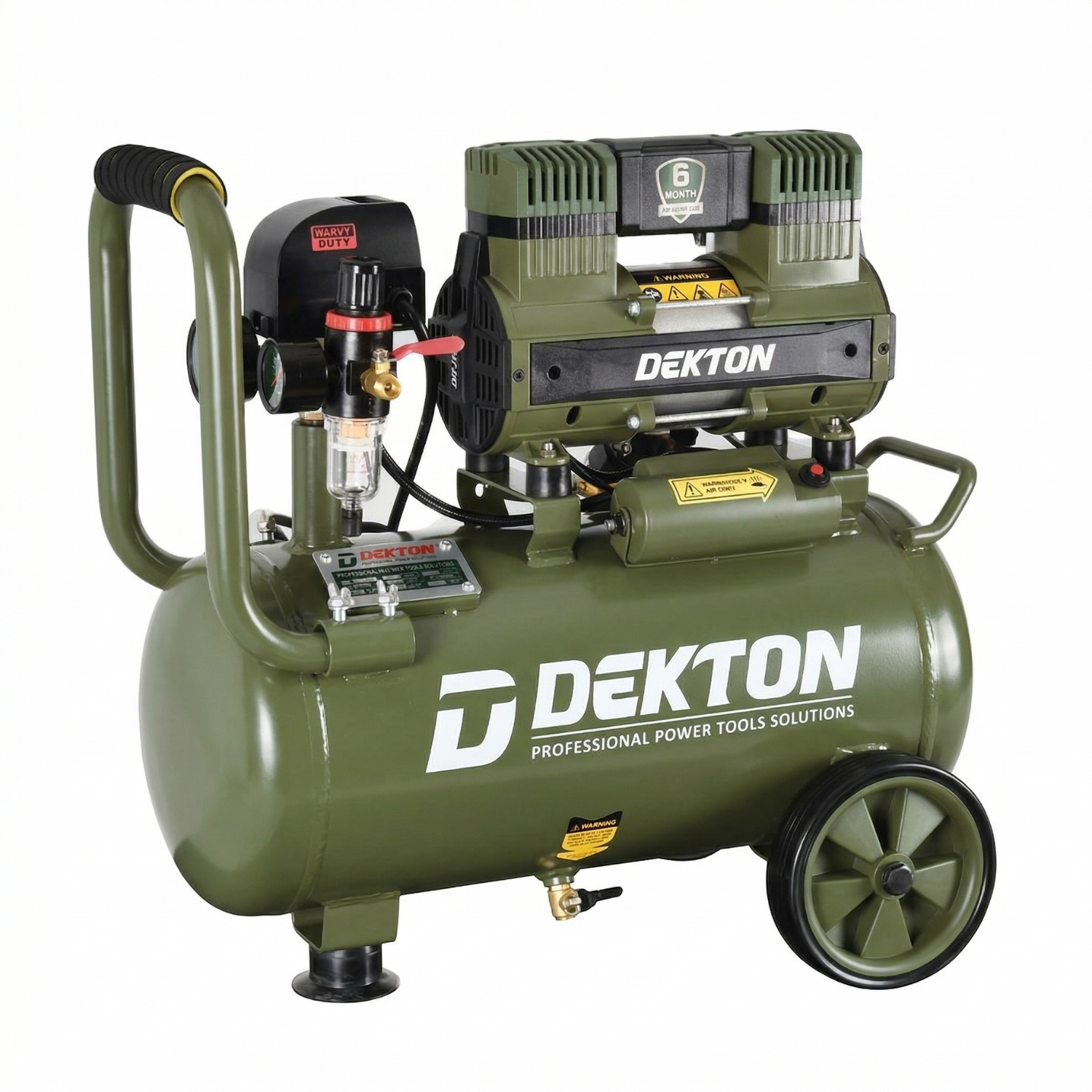 Máy Nén Khí Không Dầu Dekton 25L DK-AC2925XPRO 1.1HP 800W