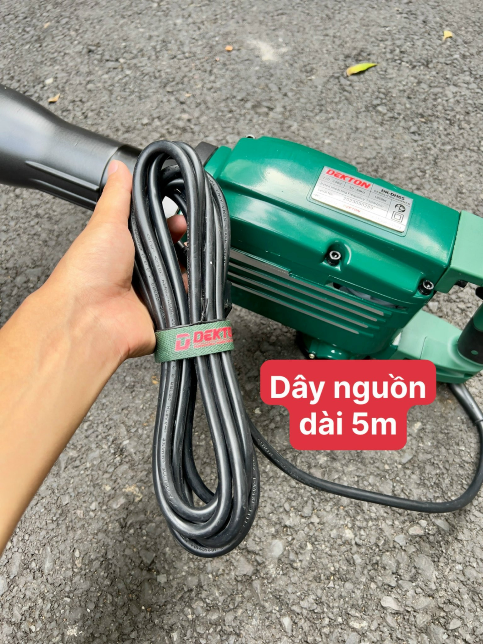 Máy đục Bê Tông DEKTON DK-DH65 | Dụng Cụ Chính Hãng AN TOOLS
