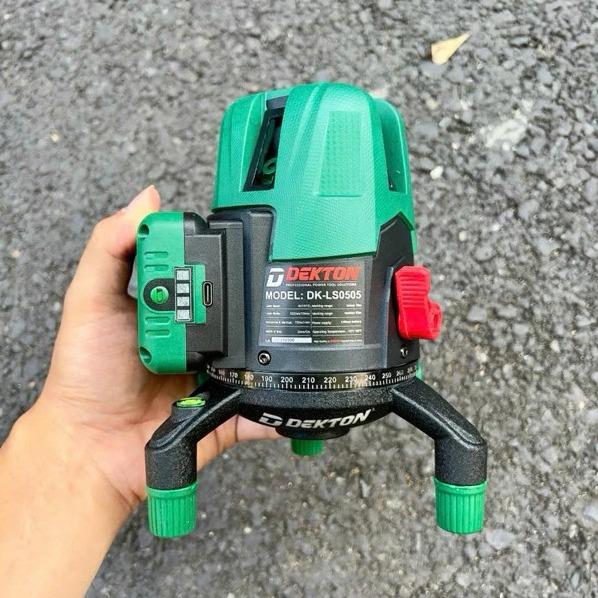 Máy Cân Bằng Laser 5 Tia Xanh DEKTON DK-LS0505