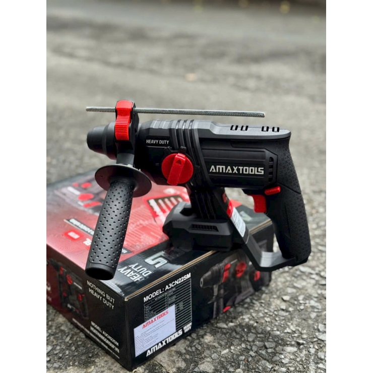 Máy Khoan Đục Bê Tông Pin 21V Amaxtools A3CN22SM