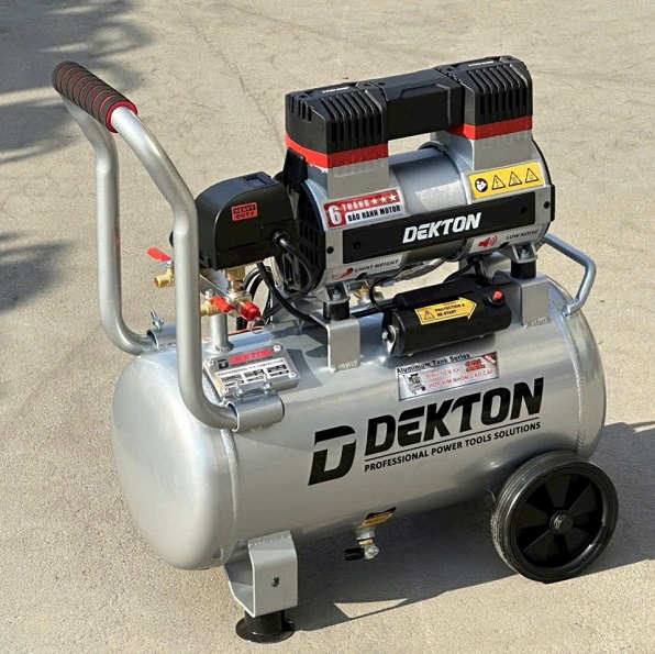 Máy Nén Khí Không Dầu Dekton DK-AC3925PROMAX 22L Bình Nhôm