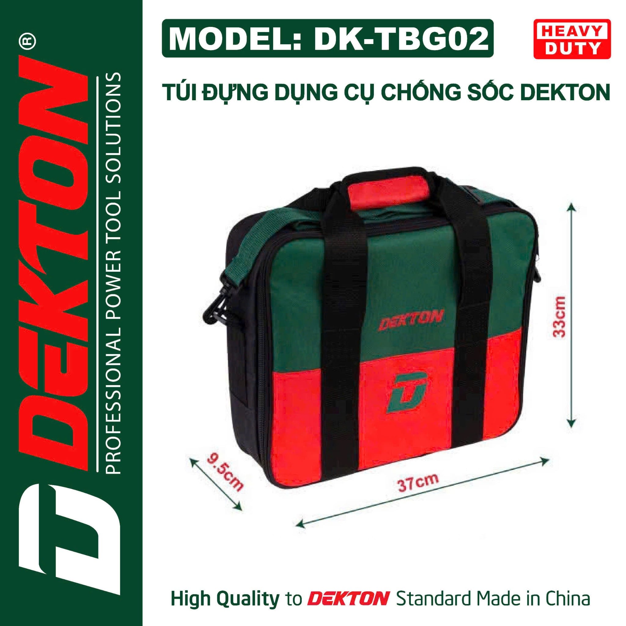 Túi Dựng Dụng Cụ Có Chống Sốc 37x9x33cm DK-TBG02