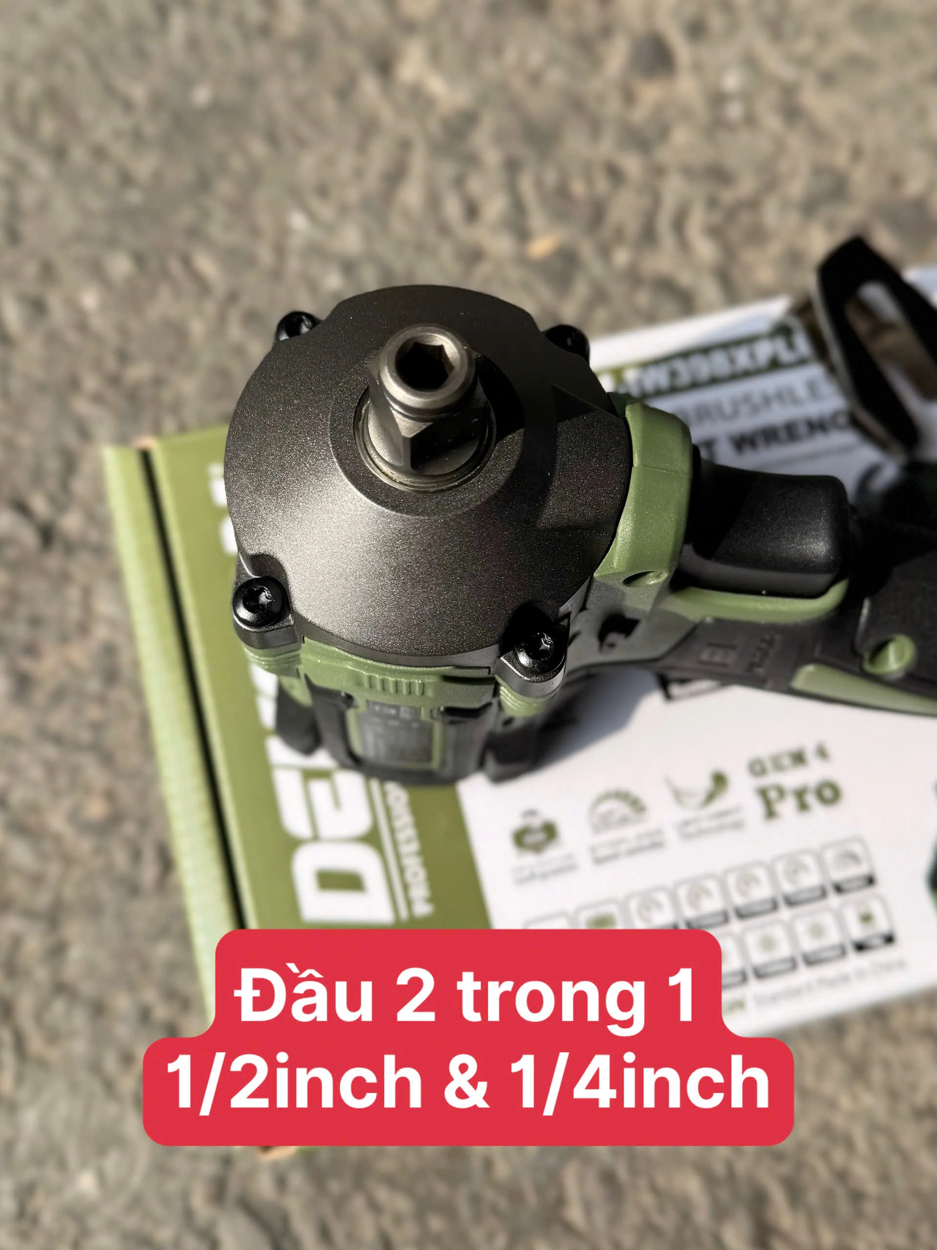 Máy Siết Bulong Pin Dekton M21-IW398XPLUS Chính Hãng 398Nm