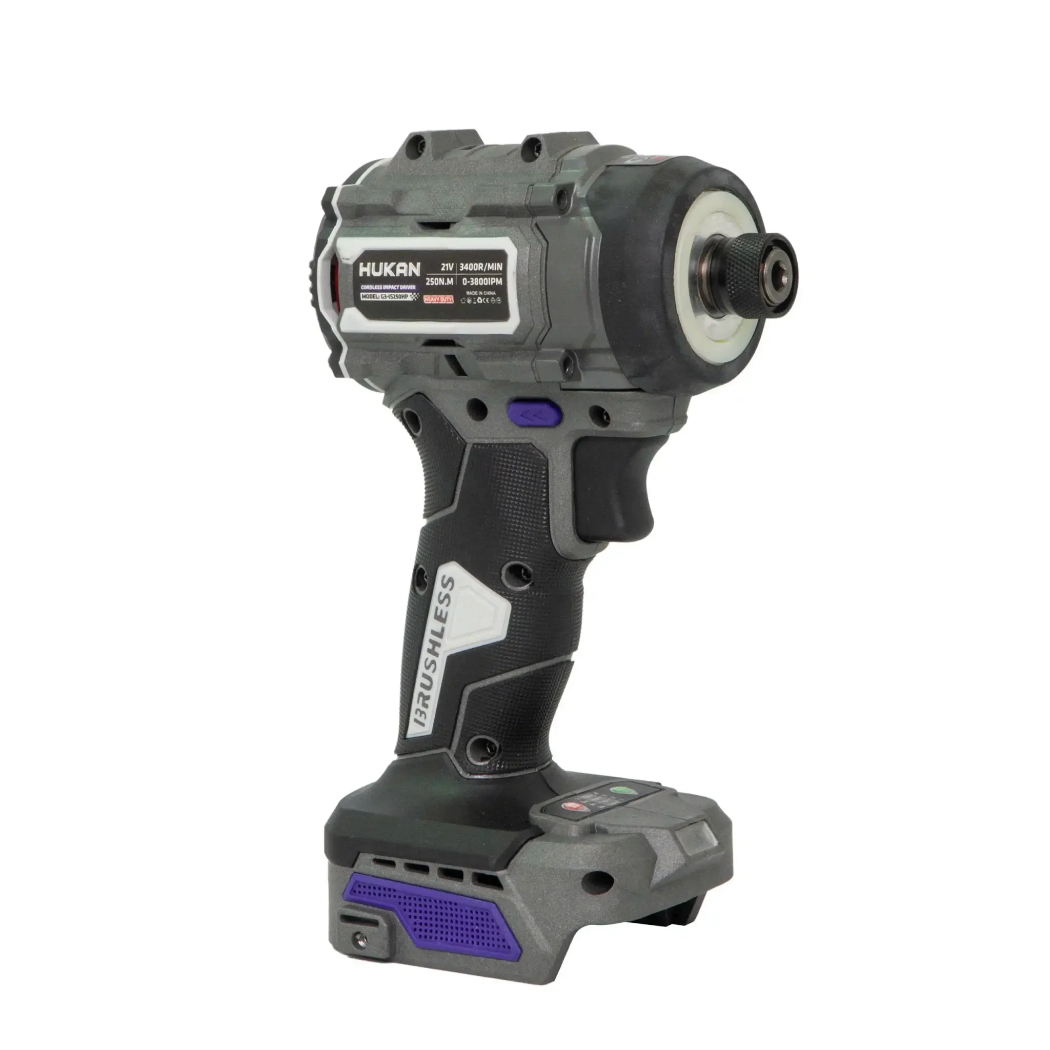 Máy Chuyên Vít Pin 21V Hukan G3-IS250HP động Cơ Brushless Lực Siết 250Nm