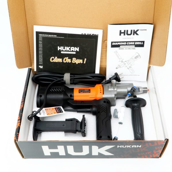 Máy Khoan Rút Lõi GEN 3 Hukan G3-KRL178BL, Công Suất  3900W, Điện áp 220V