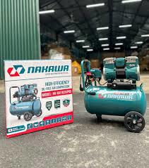Máy Nén Khí Không Dầu 48L Nakawa NK-36H48L, Công Suất 3.6HP (2 Đầu), Bảo Hành 9 Tháng Chính Hãng