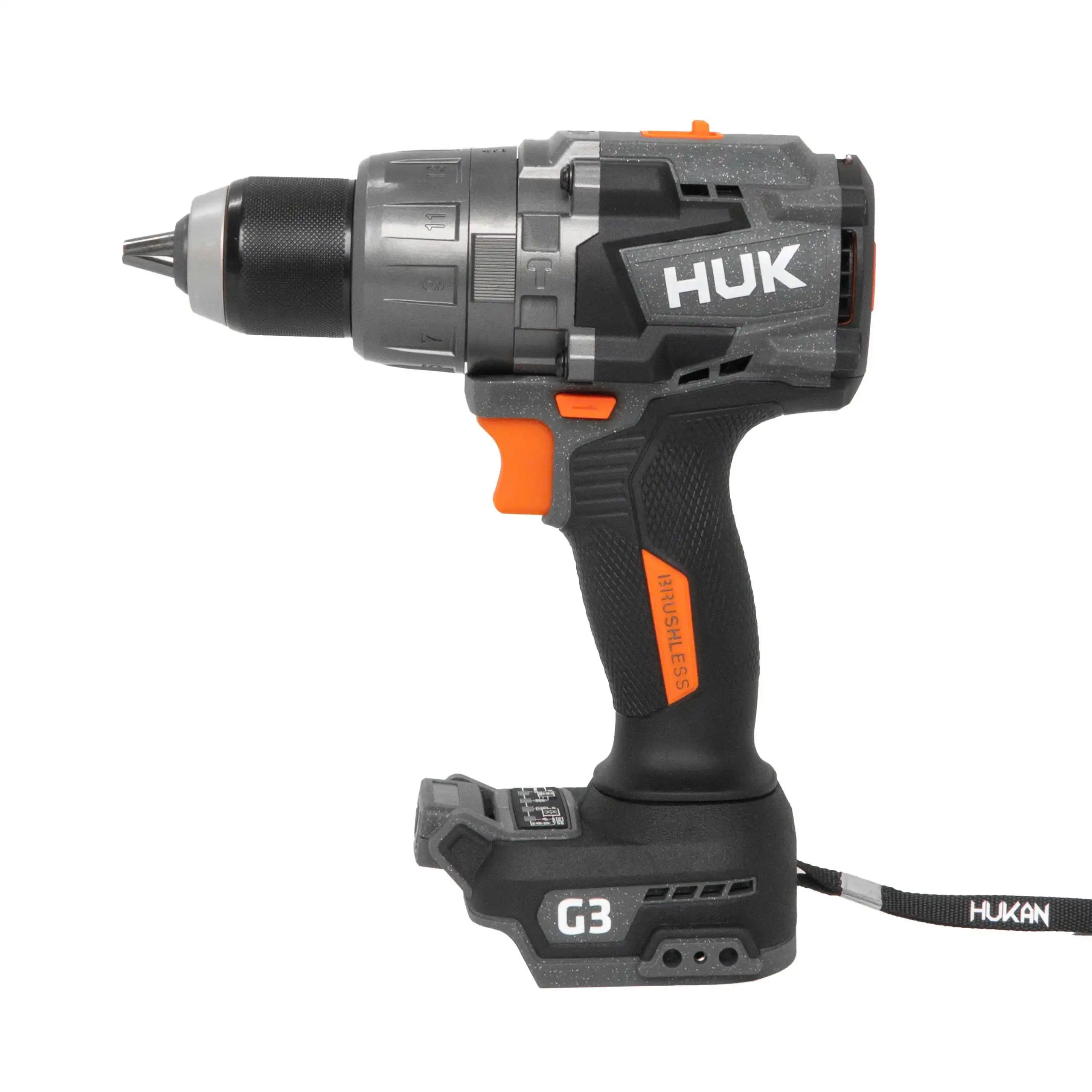 Thân Máy Khoan Pin HUK GEN 3 G3-F200LUX Lực Siết 200N.m Chính Hãng