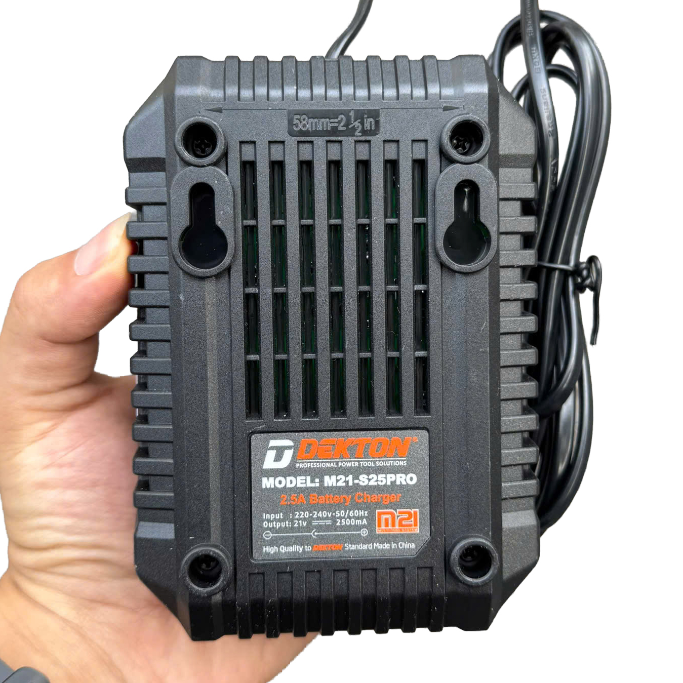 Sạc Pin Dekton M21-S25PRO Chính Hãng 21V 2.5A