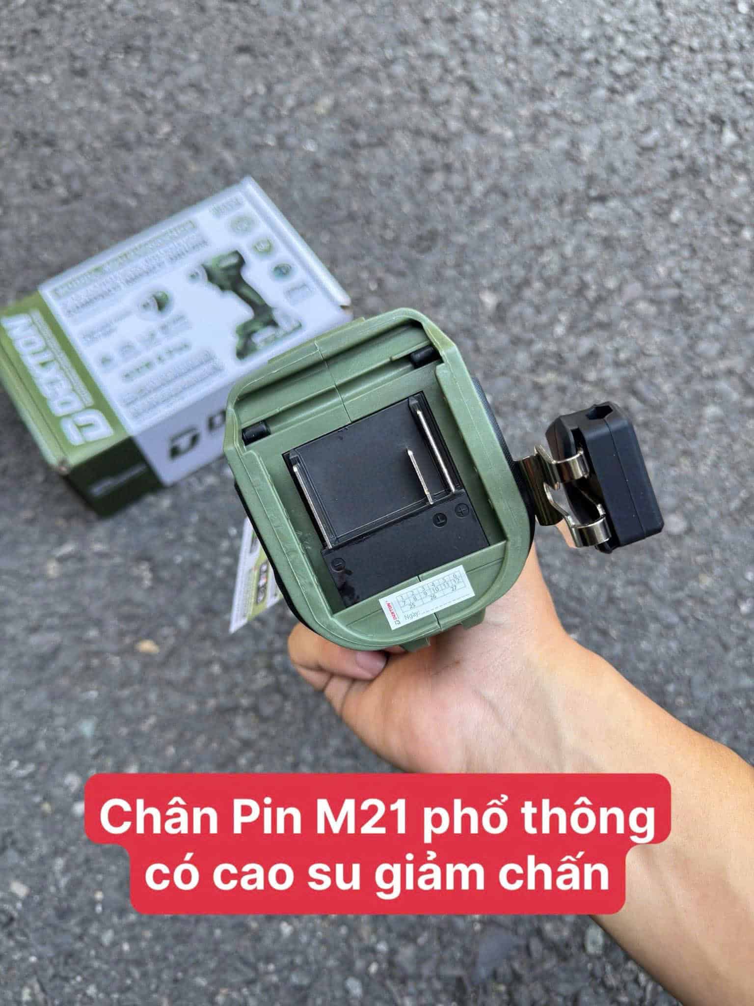 Máy Chuyên Vít DEKTON Gen 4 Dùng Pin Phổ Thông M21-CV268XNCP Lực Siết 268N.m - Phiên Bản Nâng Cấp