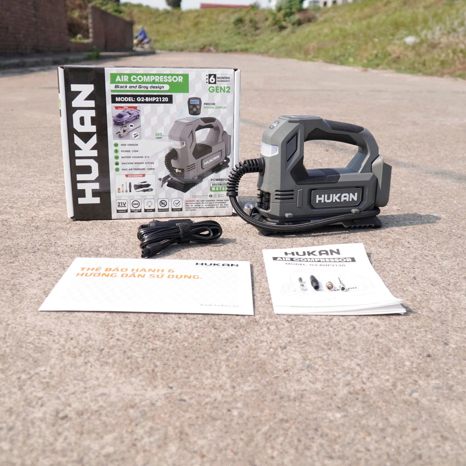 Máy Bơm Hơi Công Suất 120W (GEN 2) G2-BHP2120