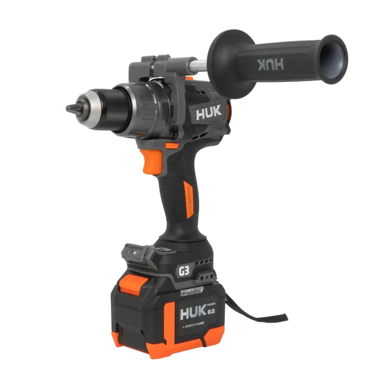 Máy Khoan Pin Búa 21V Hukan G3-F200LUX Lực Siết 200Nm TẶNG KÈM 2 Pin 6.0Ah