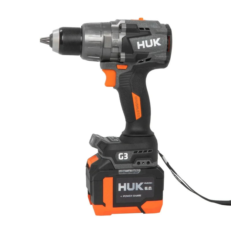 Máy Khoan Pin Búa 21V Hukan G3-F200LUX Lực Siết 200Nm TẶNG KÈM 2 Pin 6.0Ah