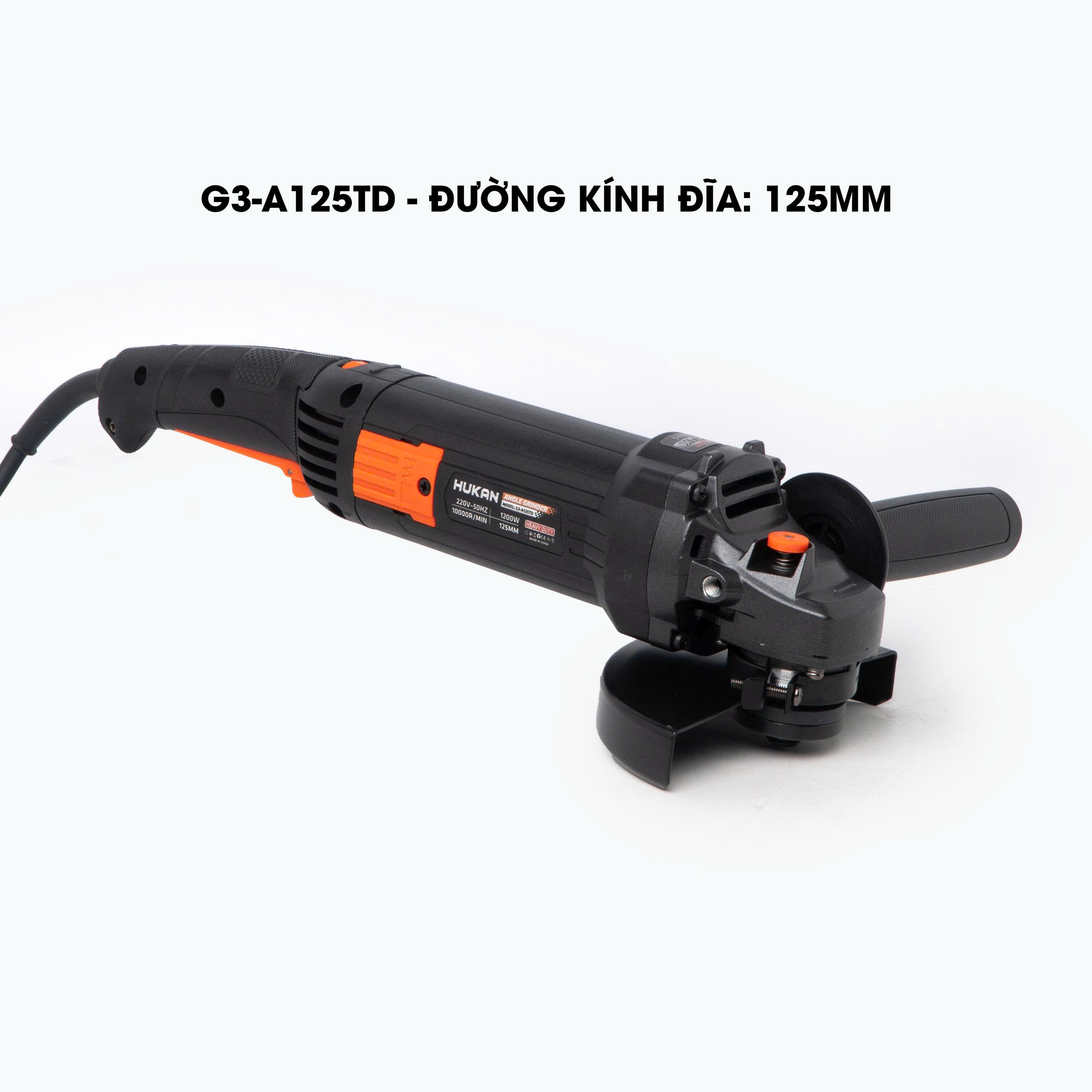 Máy Mài điện 1200W Lưỡi Cắt 125MM (GEN 3) Hukan G3-A125TD