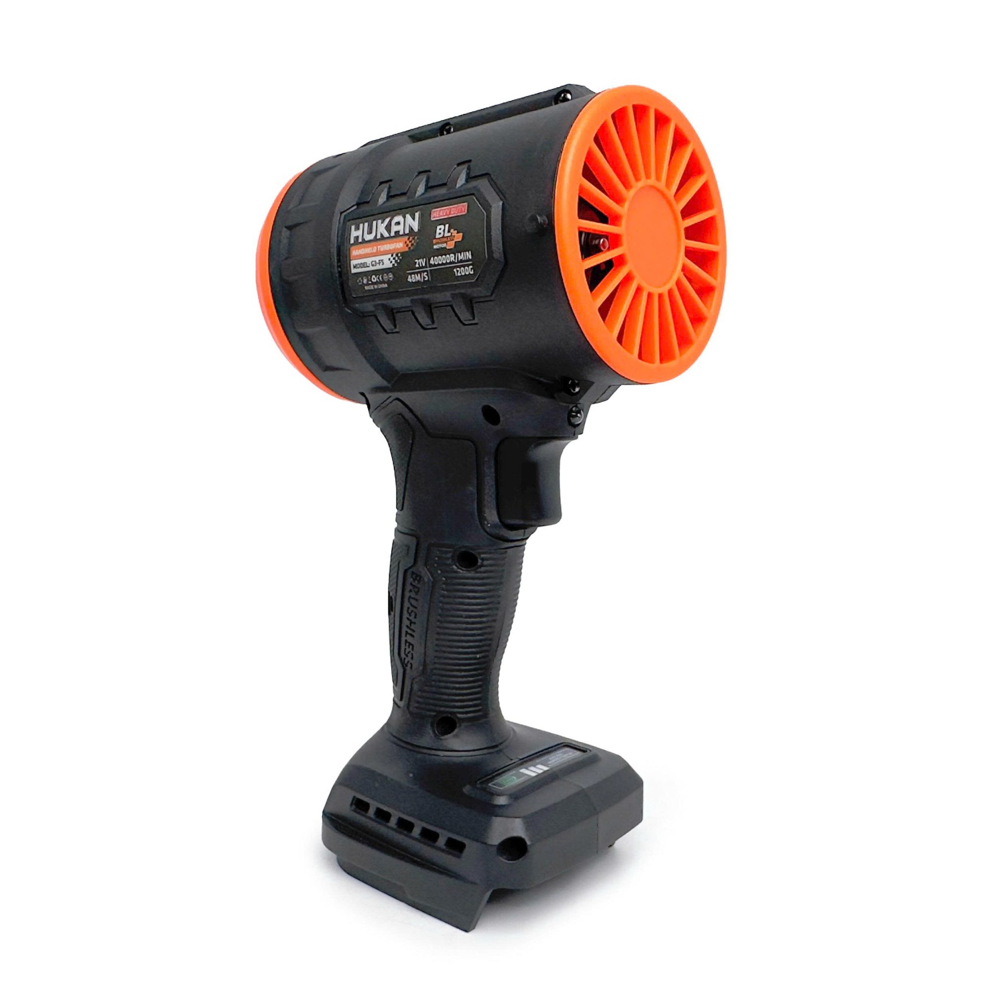 Máy Thổi Phản Lực F5 21V HUKAN Dùng Pin (GEN 3) G3-F5, Áp Lực Gió 1200G
