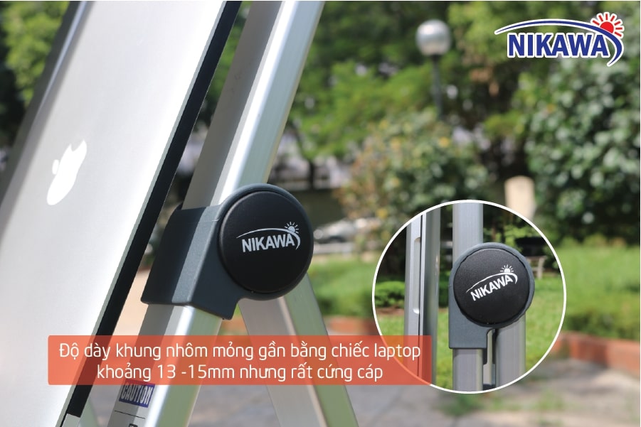Thang Ghế Nhôm Siêu Mỏng 3 Bậc Cao 1m3 Nikawa NK-3SL