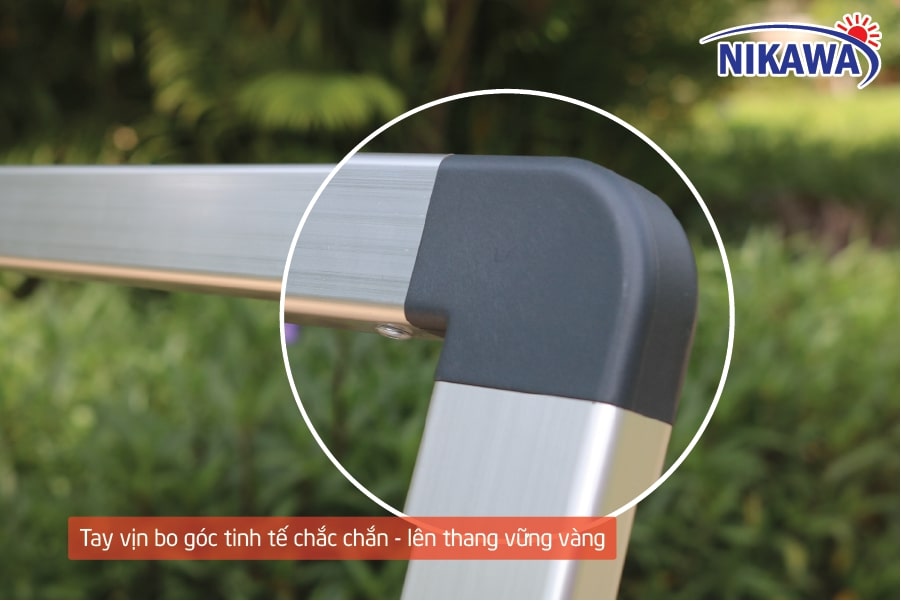 Thang Ghế Nhôm Siêu Mỏng 3 Bậc Cao 1m3 Nikawa NK-3SL